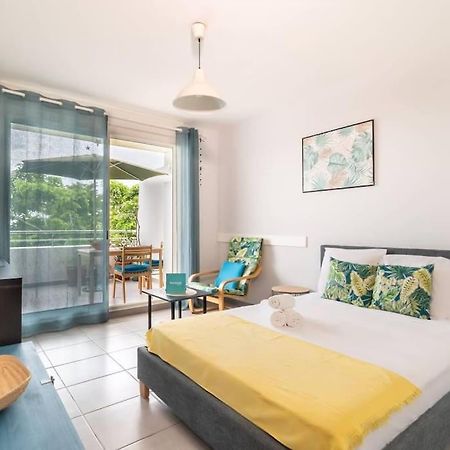 Flamboyant - Studio 2 Personnes Avec Lit De Qualite Hoteliere Separable Pour Couple Ou Amis Avec Tres Belle Terrasse A 12 Min A Pied Ou 4 Min En Voiture Du Lagon De L'Ermitage - St Gilles Les Bains La Saline Le Bains Extérieur photo